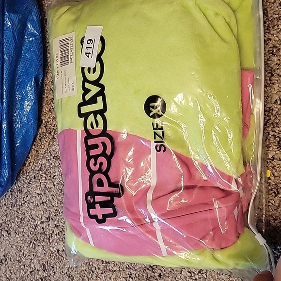 Tipsy Elves NWT Adult Triceratops Dinosaur Halloween Costume Size XL‎ - Picture 4 of 4